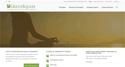Desktop Screenshot of greensquarecenter.com
